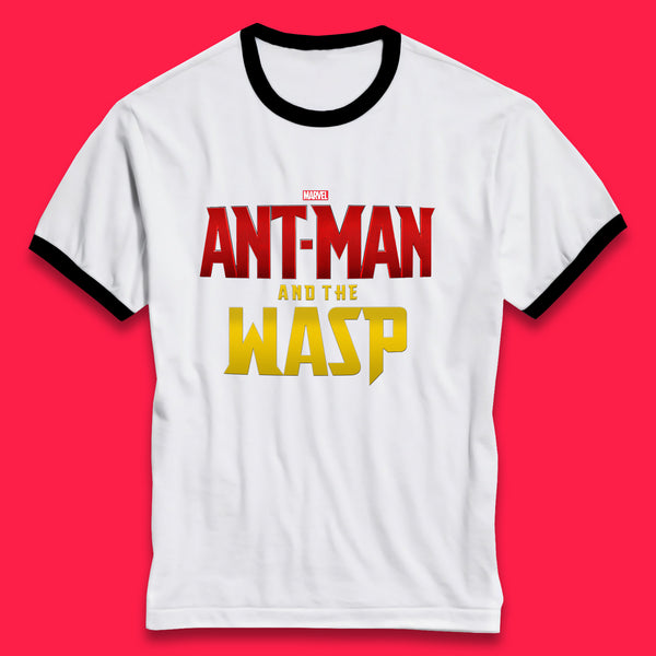 Marvel Ant Man and The Wasp American Comic Superhero Marvel Avengers Movie Ringer T Shirt