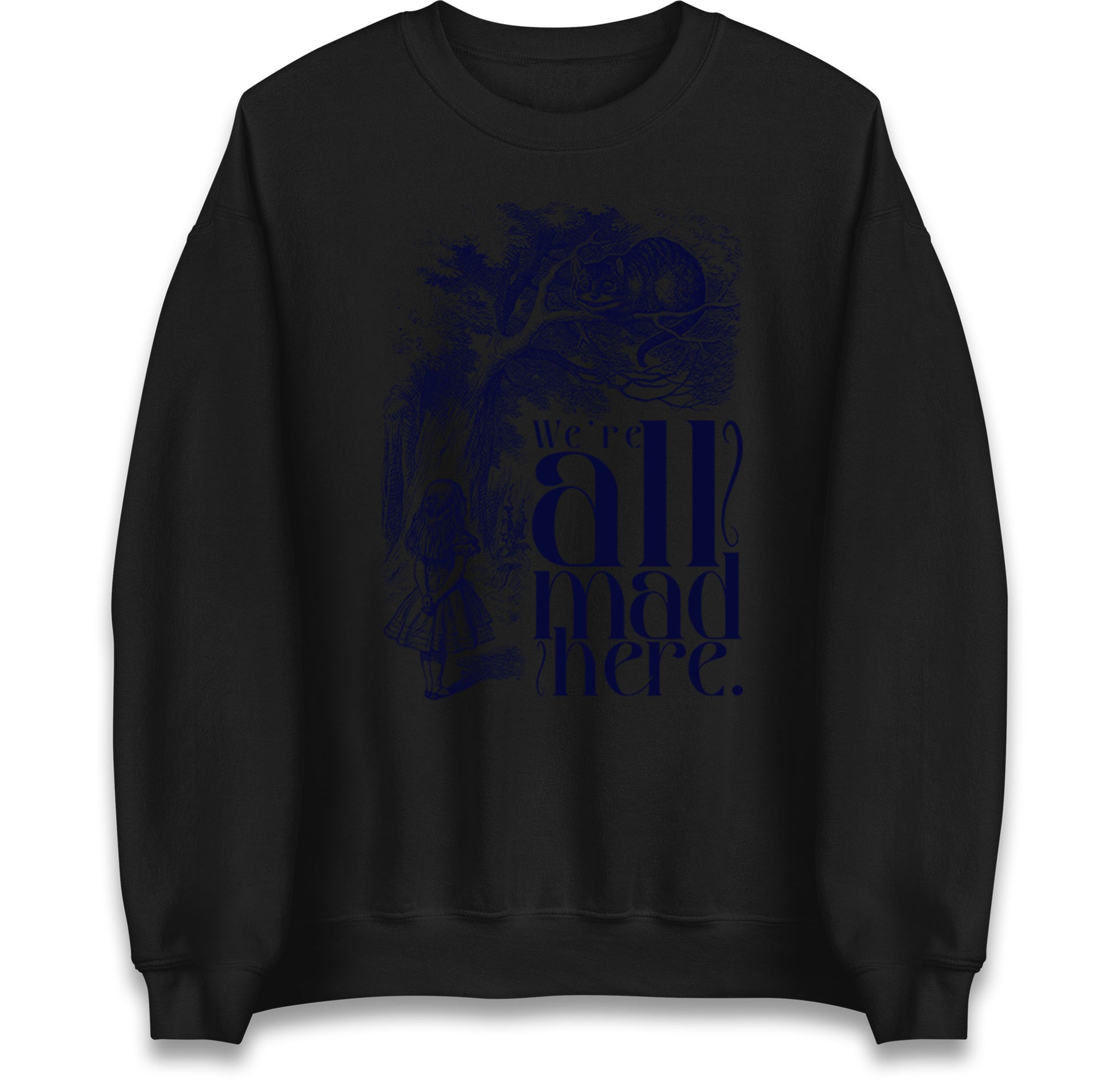 Alice And Cheshire Cat Jumper