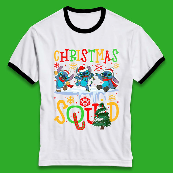 Christmas Stitch Squad Ringer T-Shirt
