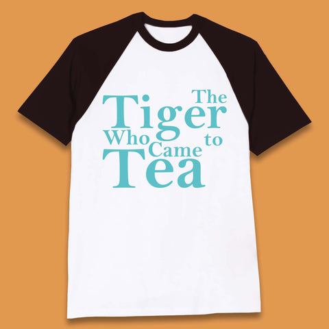 The Tiger Who Came To Tea Story Book Baseball T-Shirt