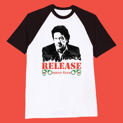 Release Imran Khan Prisoner No 804 Behind You Skipper Stand With Imran Khan Pakistan Pride Of Nation Baseball T Shirt