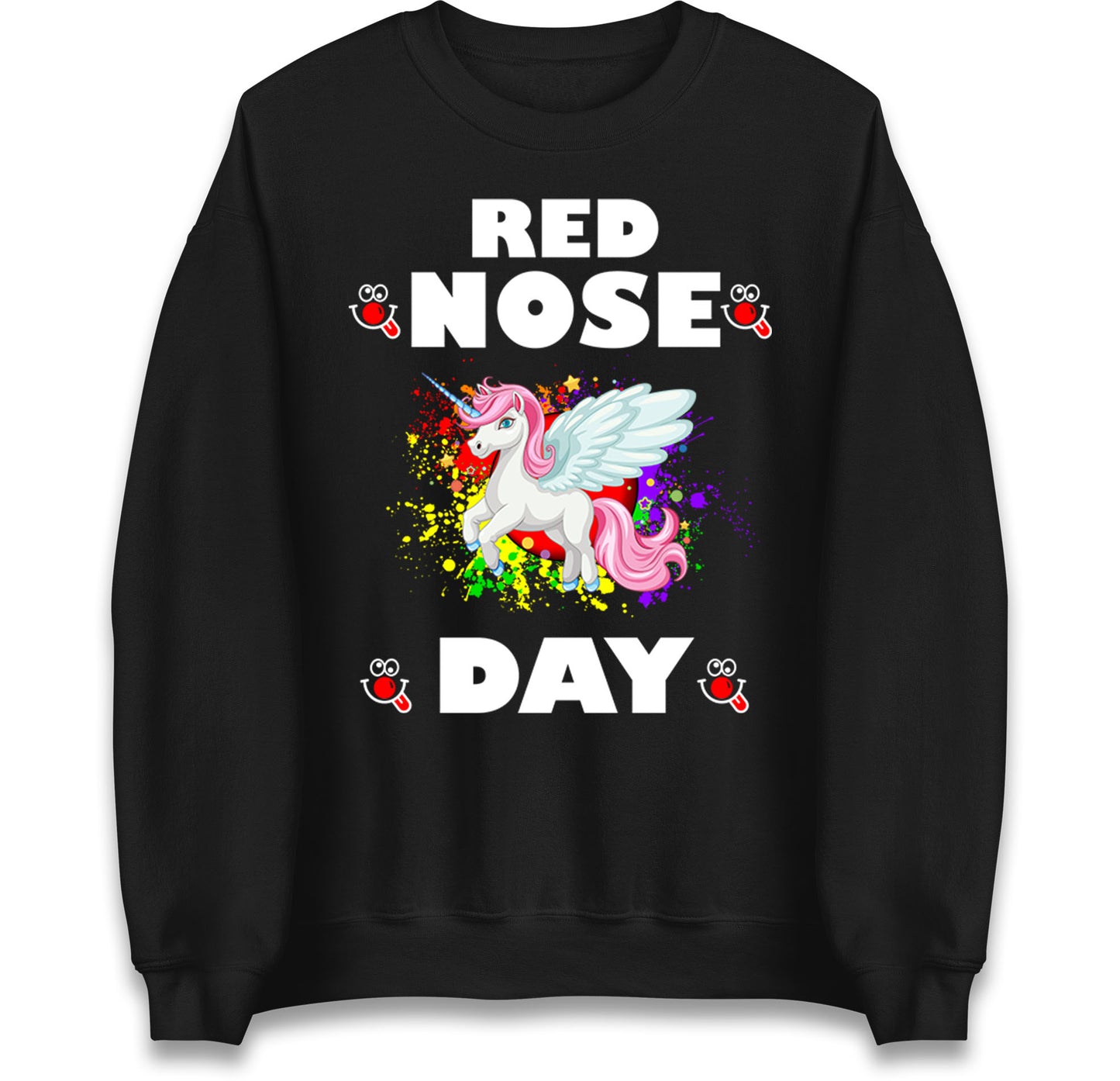 Unicorn Red Nose Day Jumper