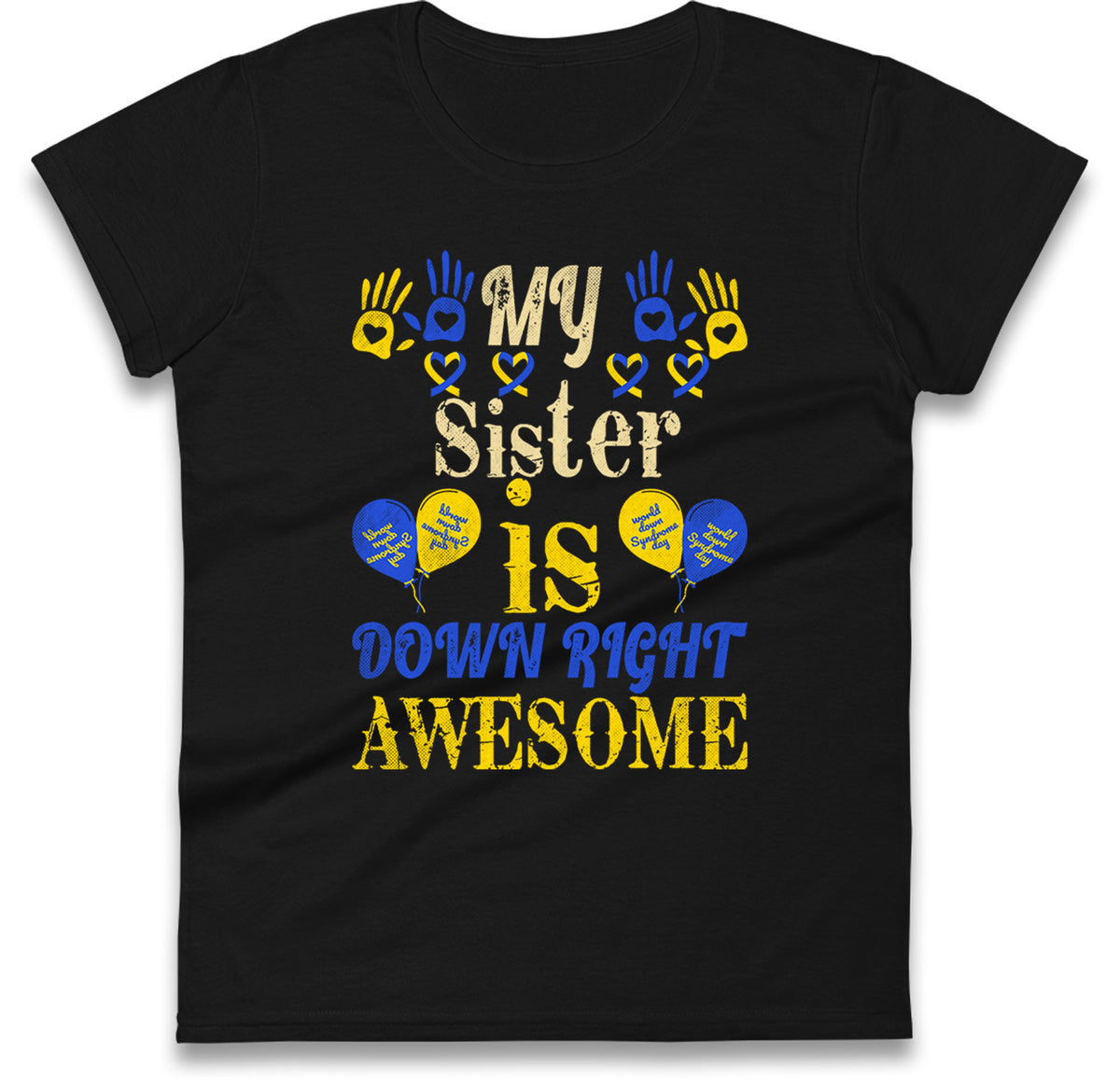 world down syndrome day womens t shirt