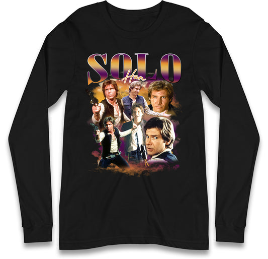 Han Solo Star Wars Long Sleeve T Shirt