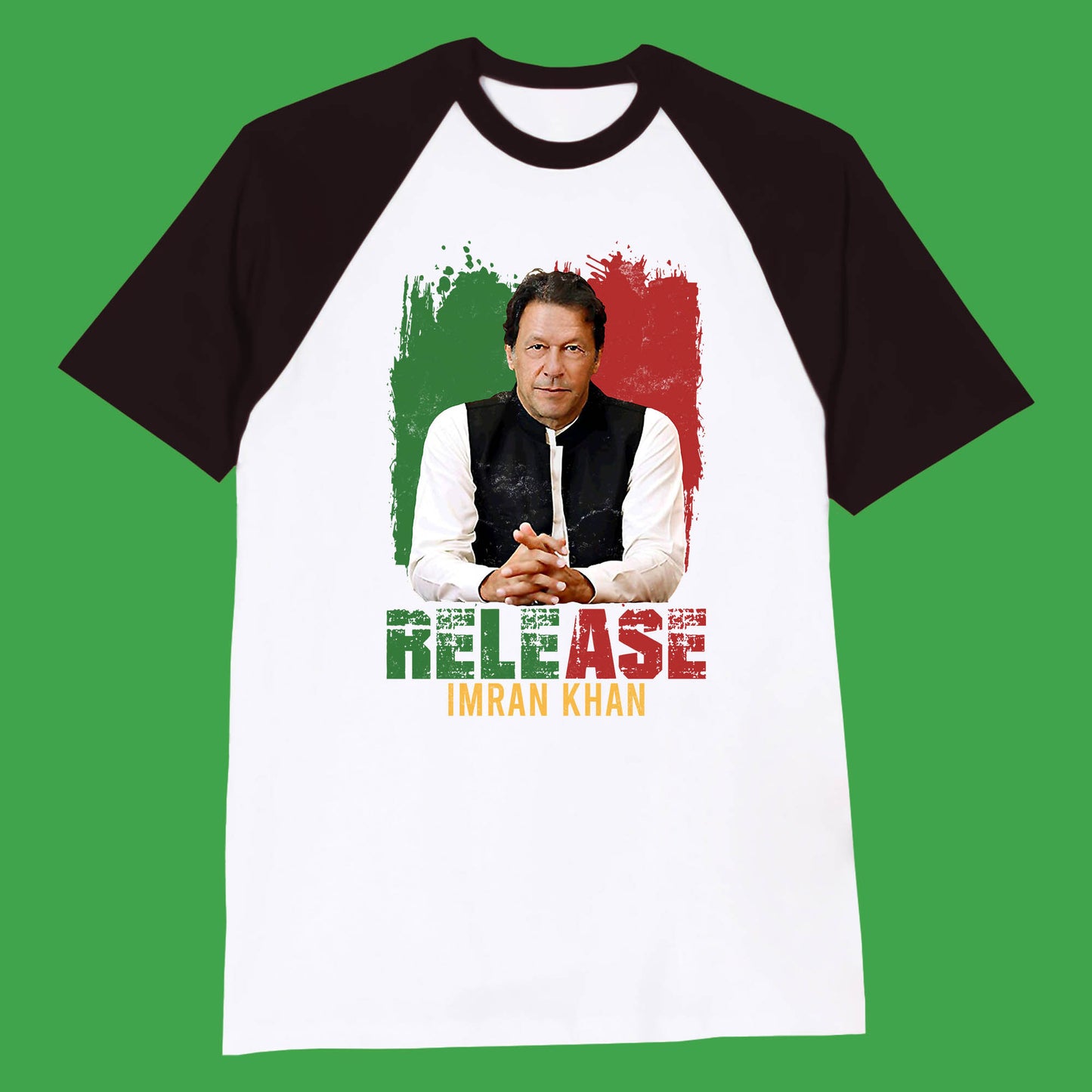 Release Imran Khan Prisoner No 804 Stand With Imran Khan Pakistan Baseball T Shirt