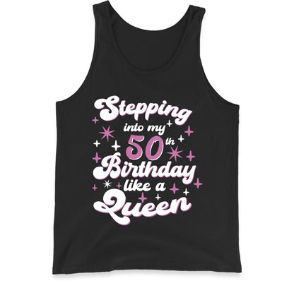 Queen 50th Birthday Tank Top