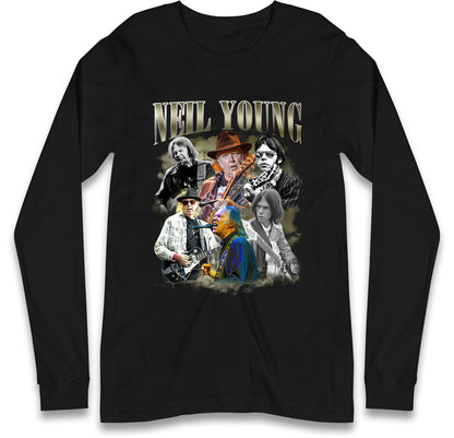 Neil Young Long Sleeve T Shirt