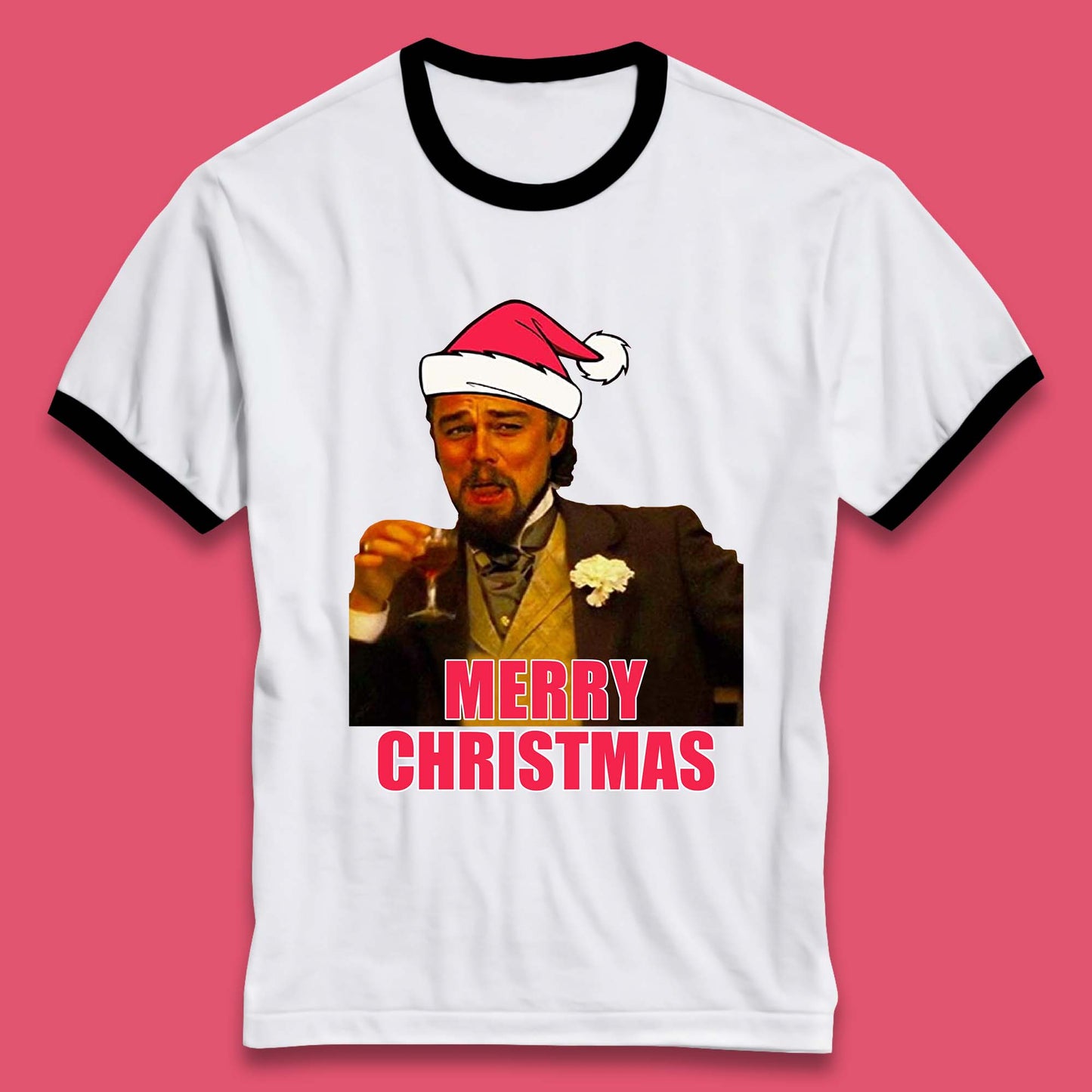 Leonardo DiCaprio Christmas Ringer T-Shirt