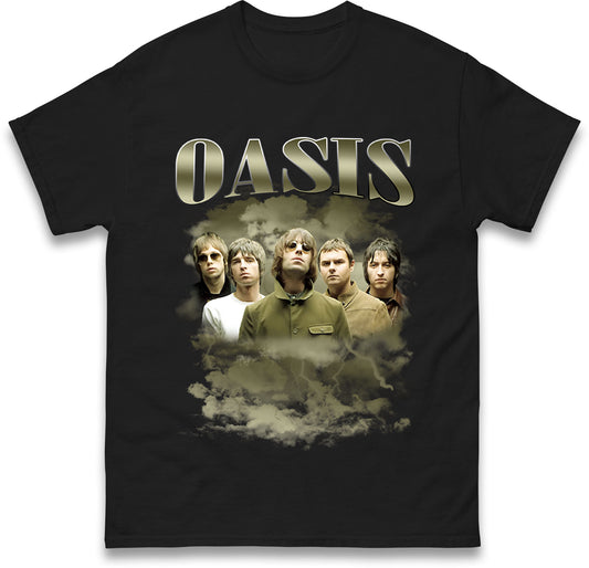 Oasis Band T Shirt Vintage