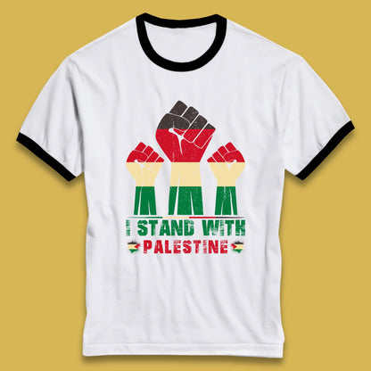Palestine Ringer Tee