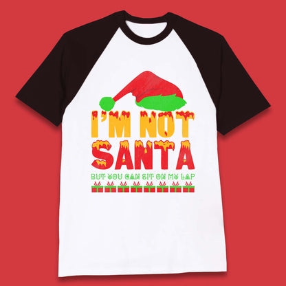 Funny Christmas Humor Baseball T-Shirt