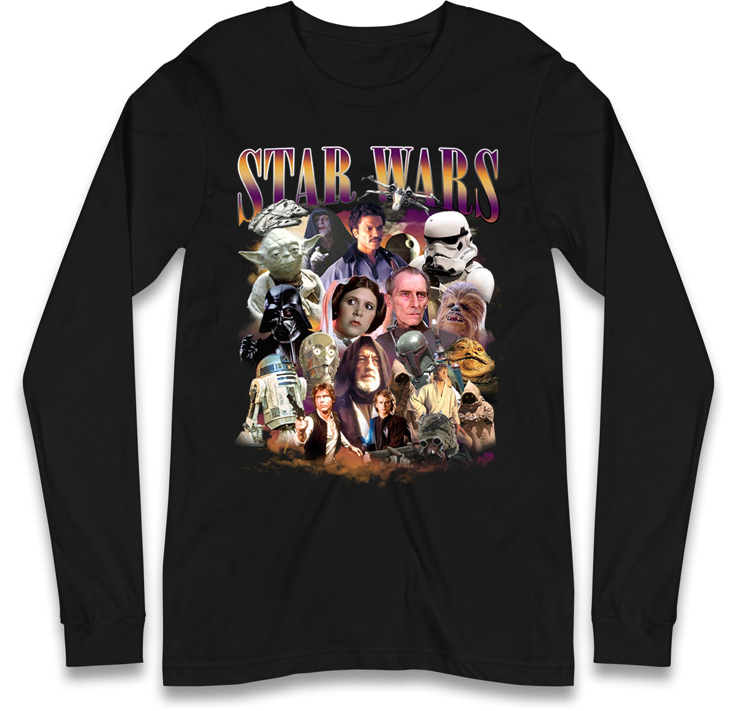 Star Wars Bootleg Long Sleeve T Shirt