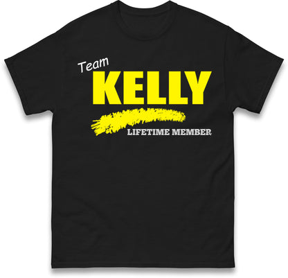 Team Kelly Lifetime Member T Shirt