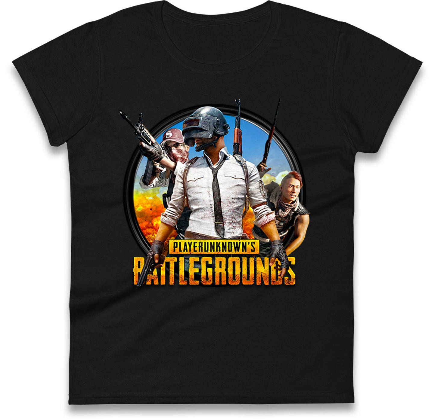 PUBG Battle Ladies T-Shirt