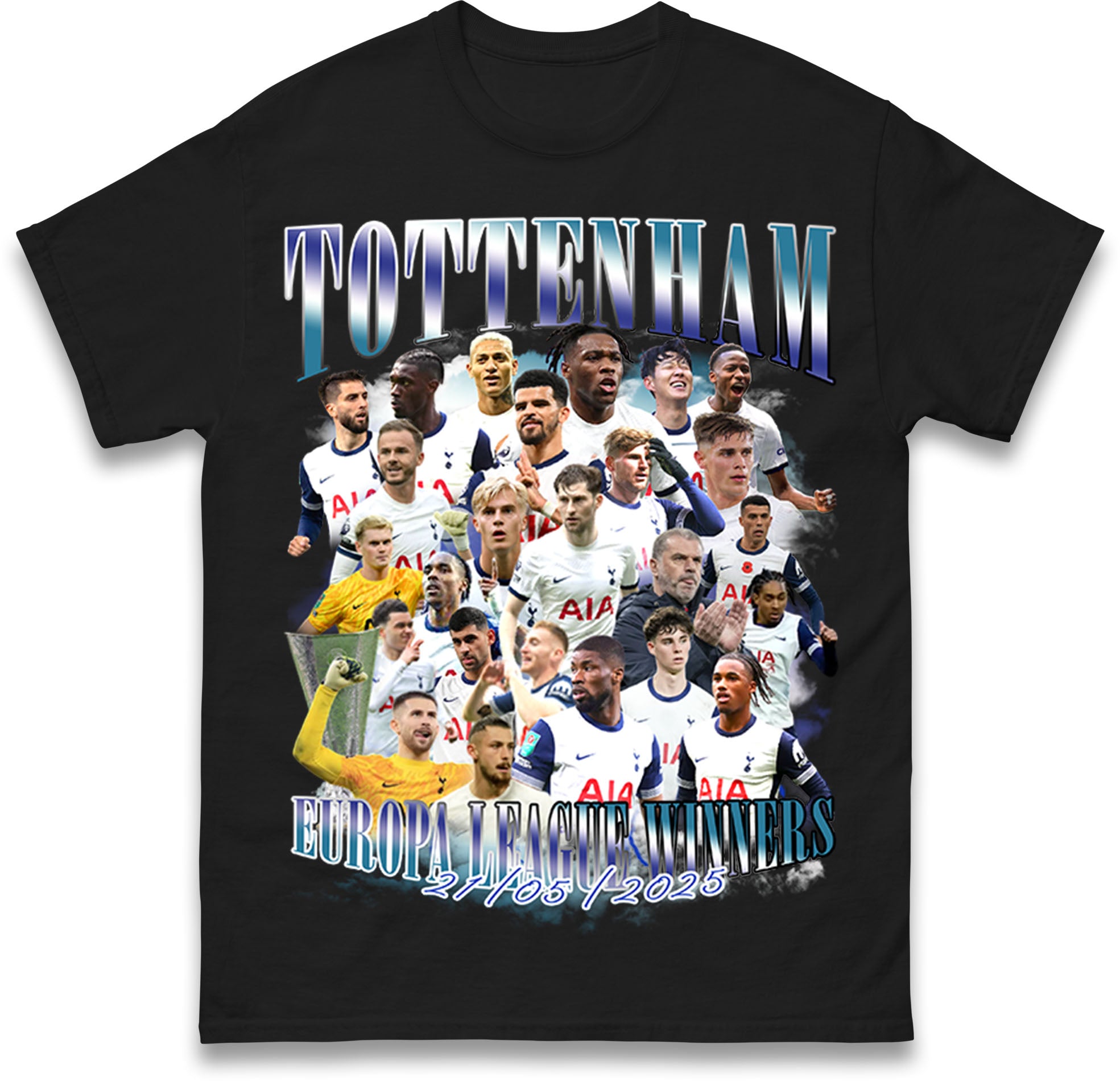 Tottenham Europa League Winners 2025 Shirt | Spurs Tops for Sale