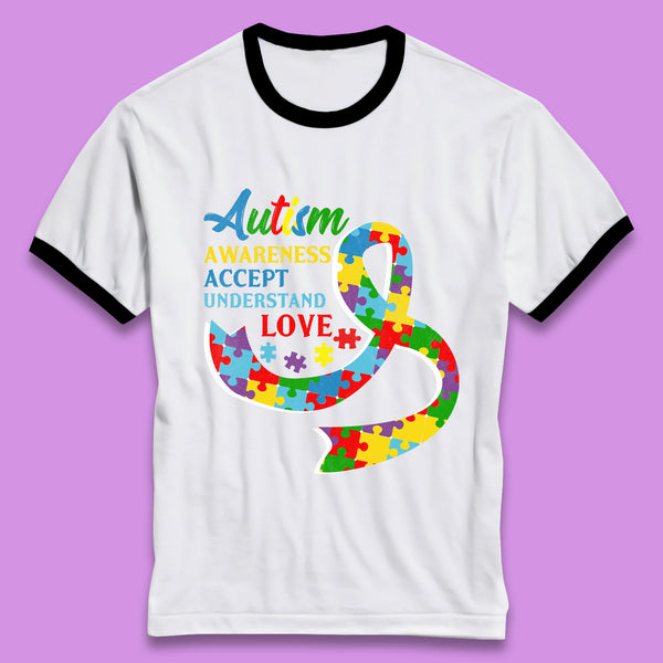 Autism Awareness Ringer T-Shirt