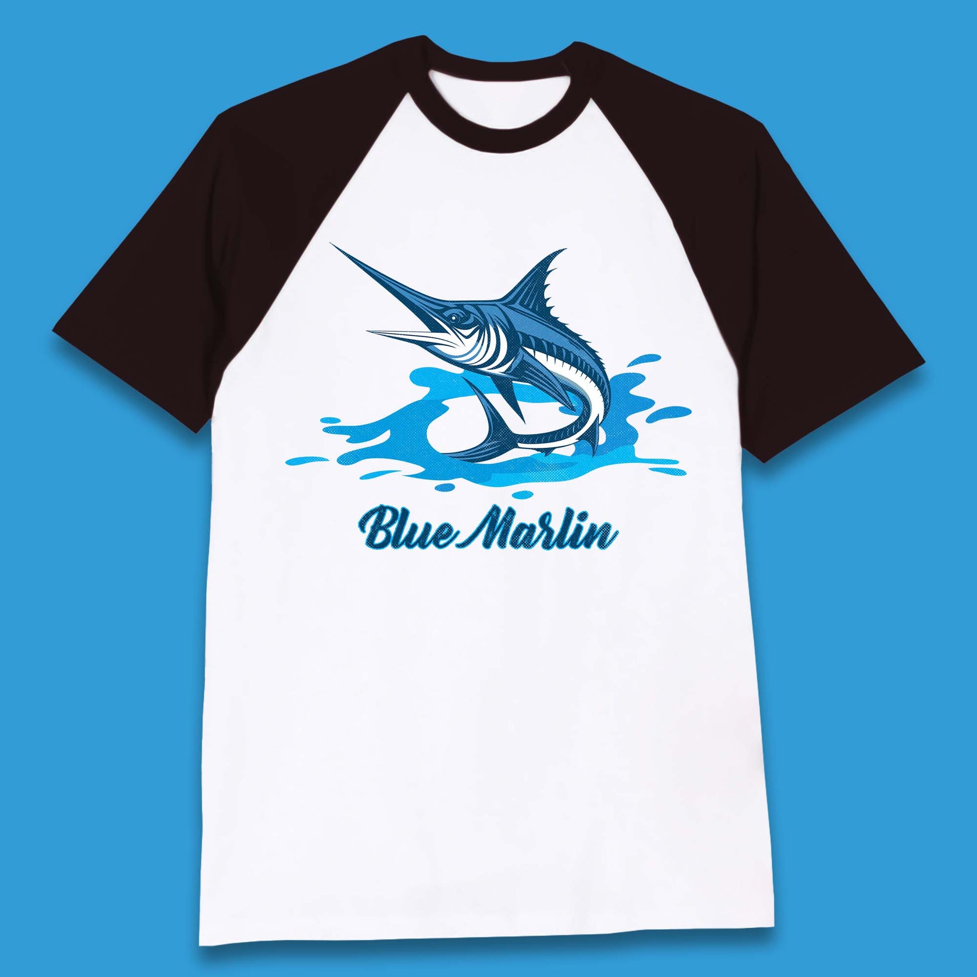 Blue Marlin Shirt Mens
