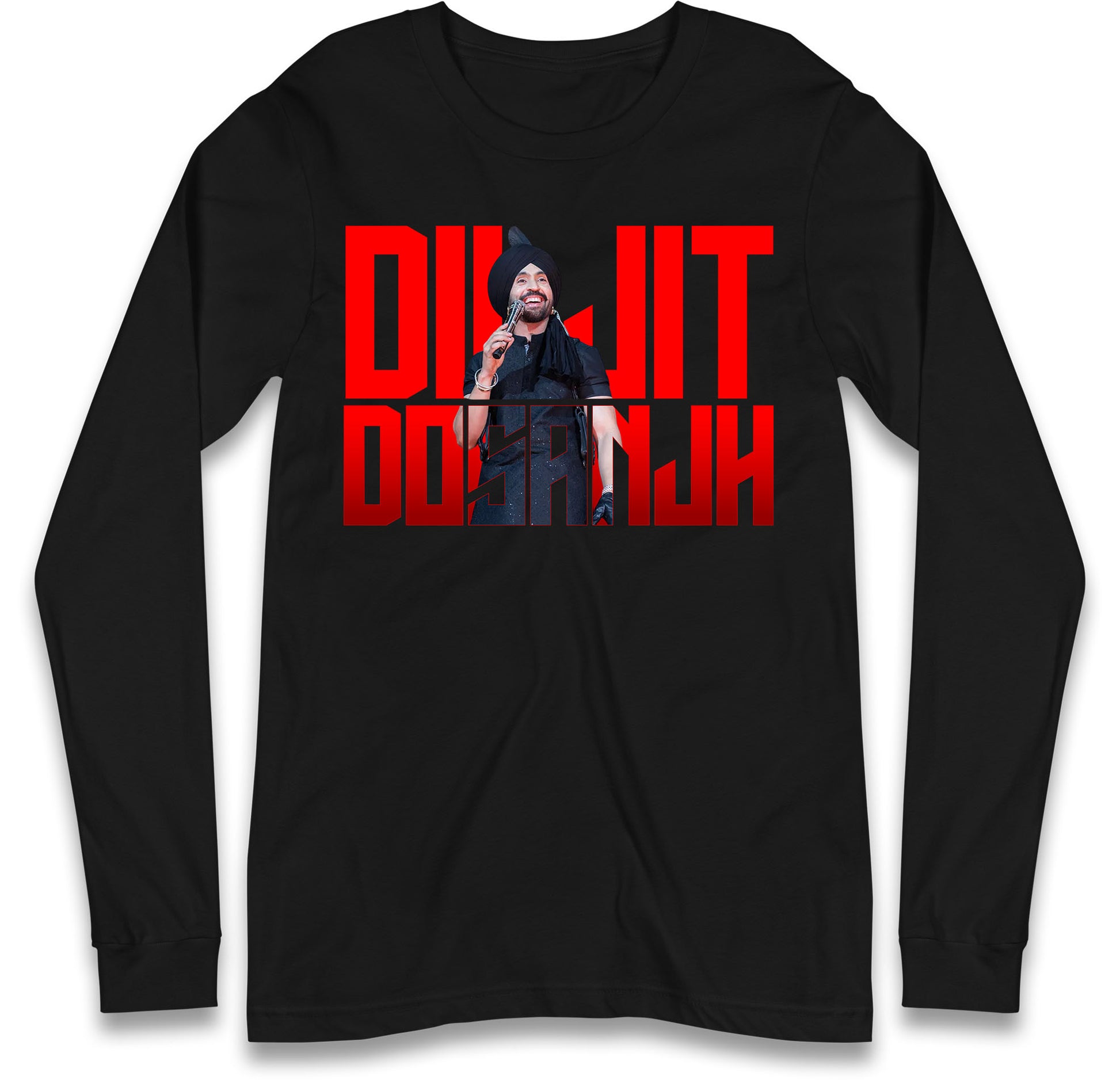 Diljit Concert Long Sleeve T Shirt