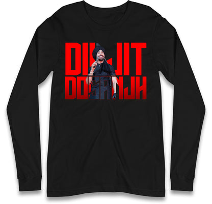 Diljit Concert Long Sleeve T Shirt
