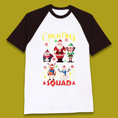 Christmas Squad Baseball T-Shirt