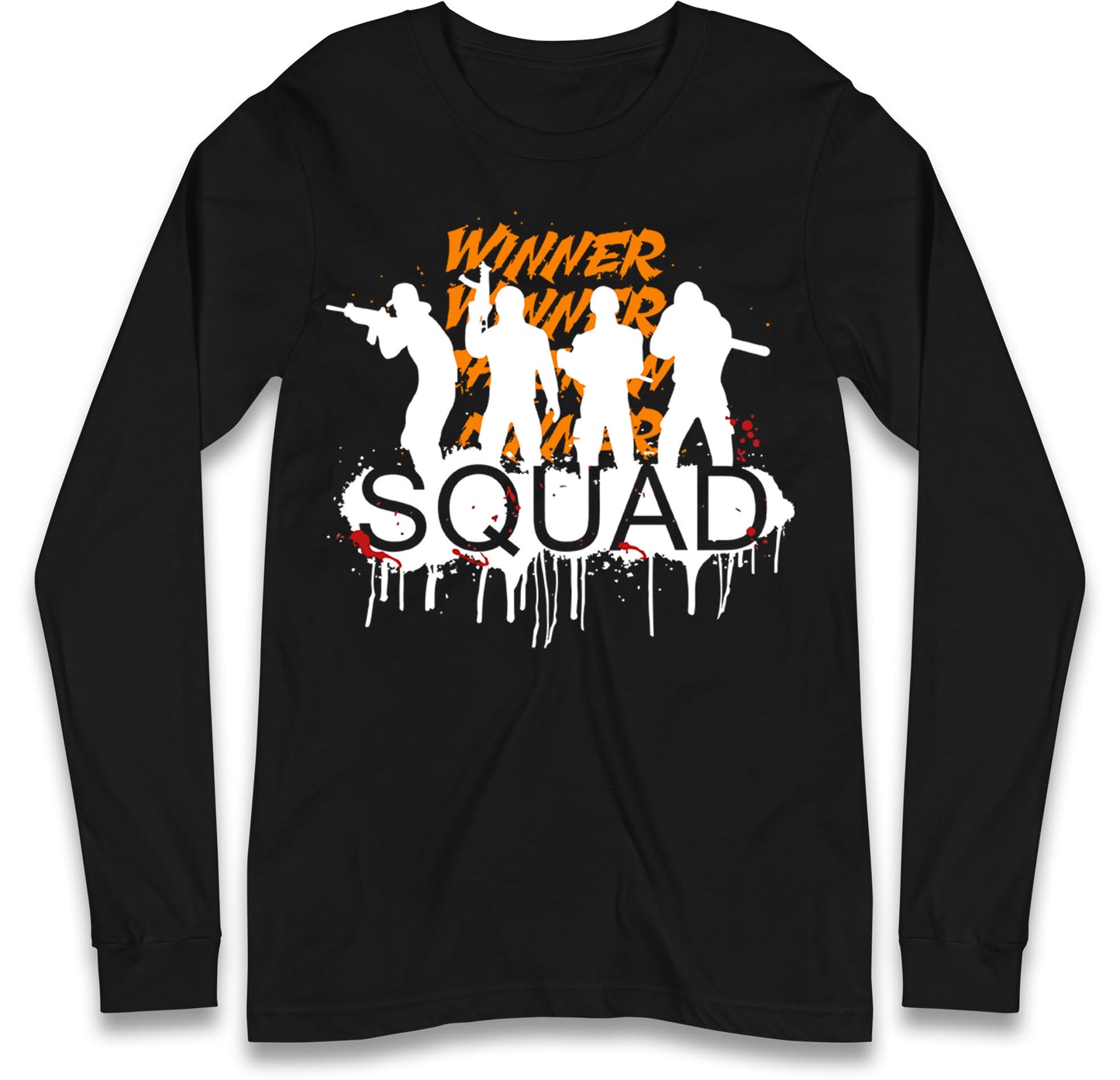 Pubg Squad Long Sleeve T Shirt
