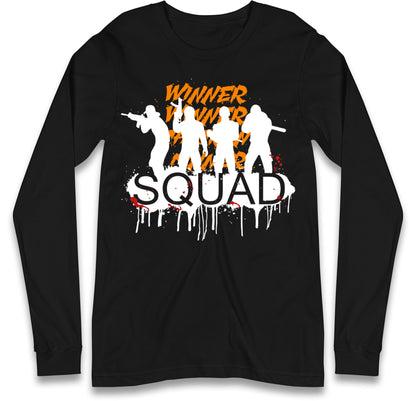 Pubg Squad Long Sleeve T Shirt