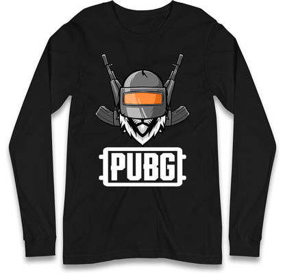 Pubg Helmet Long Sleeve T Shirt