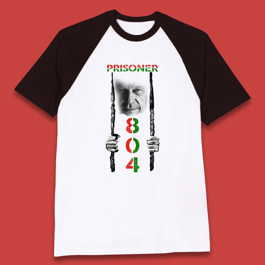 Prisoner No 804 Release Imran Khan Pride Of Nation Stand With Imran Khan Pakistan Behind You Skipper Baseball T Shirt