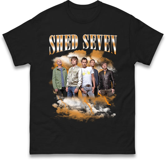 Shed Seven T Shirt Mens
