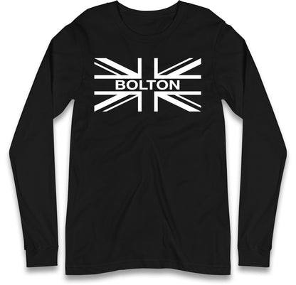 Bolton Union Jack Long Sleeve T Shirt