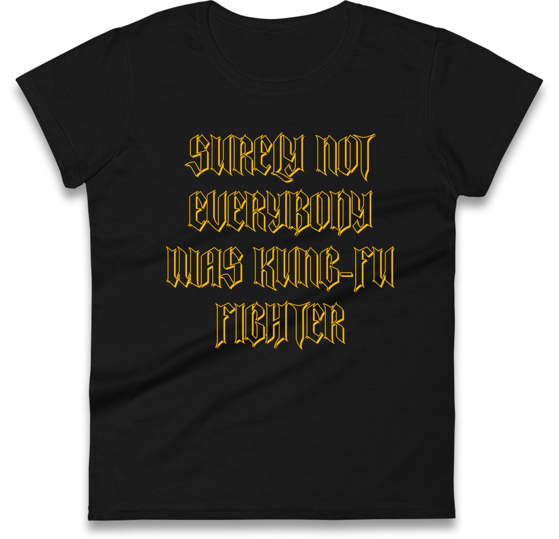 Kung Fu Fighter Womens T Shirt