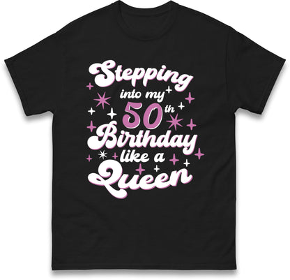50th Birthday T Shirt for Women