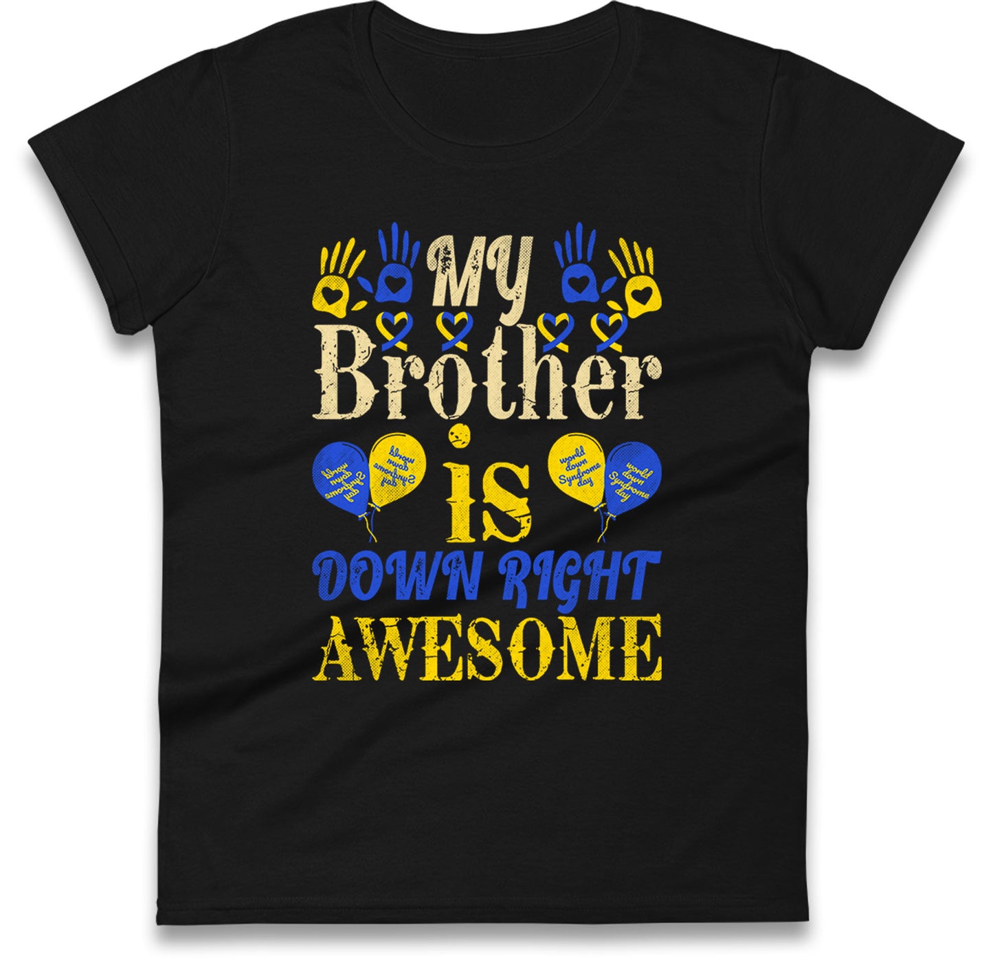 world down syndrome day womens t shirt