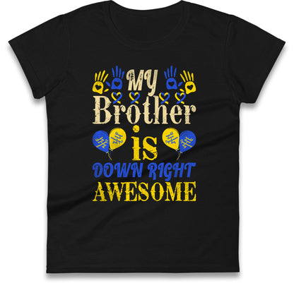 world down syndrome day womens t shirt