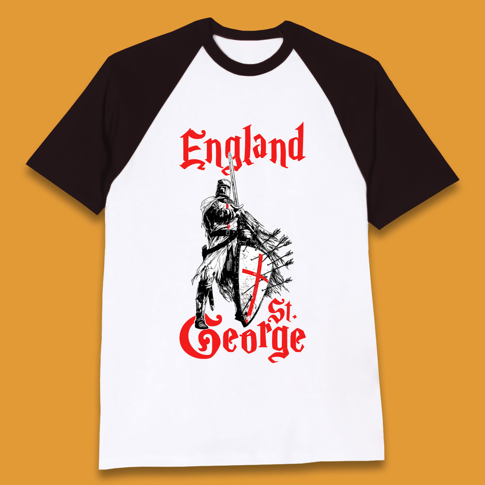Knights Templar St George Day Baseball T-Shirt
