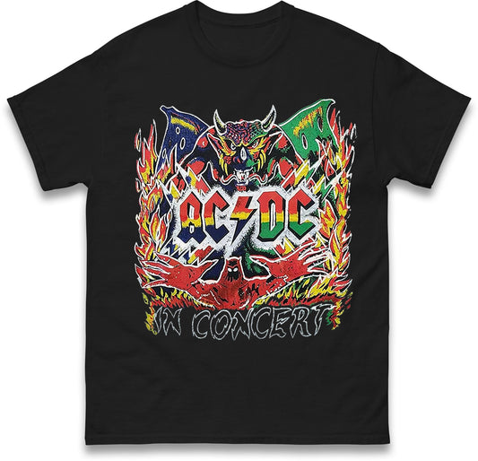 ACDC In Concert T Shirt 