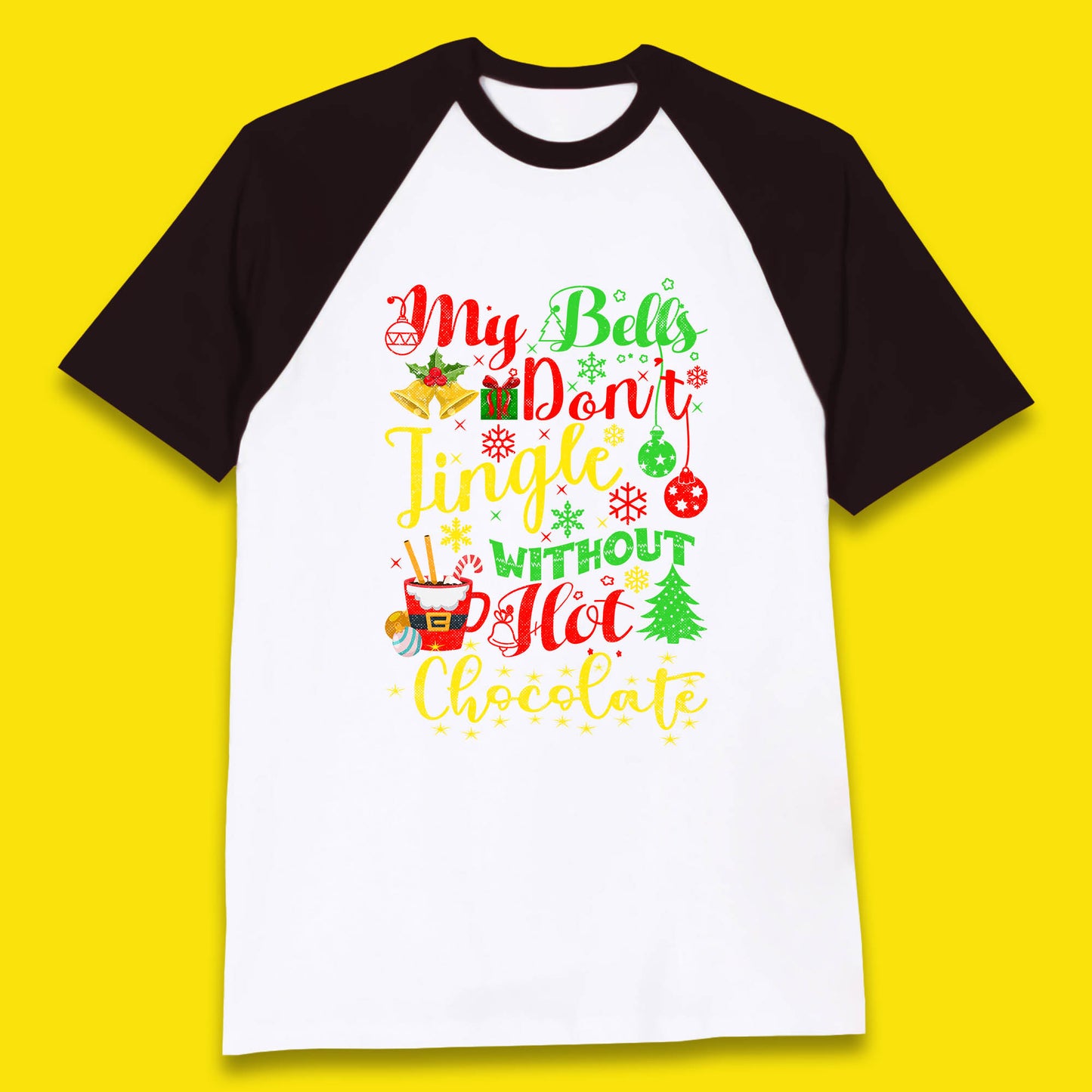jingle bells baseball t shirt