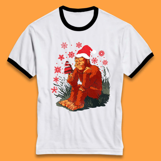 big foot christmas t shirt