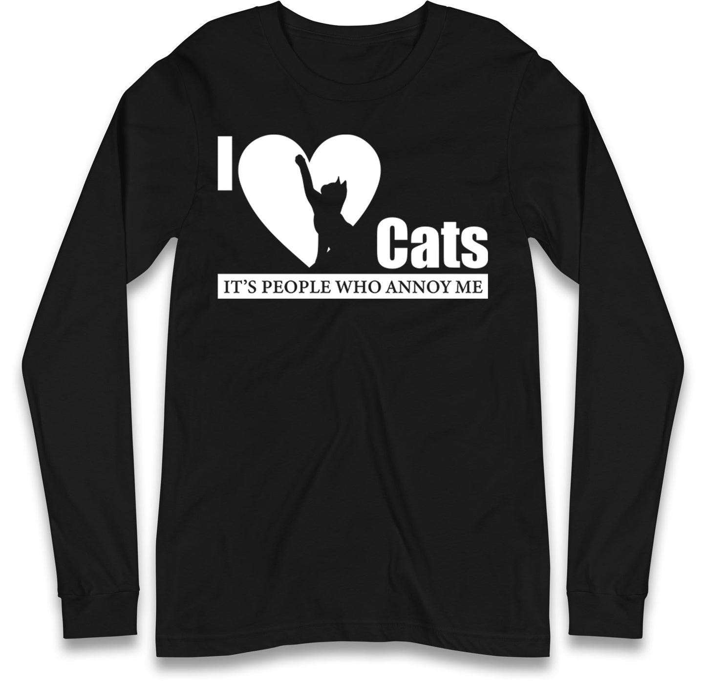 i love cats long sleeve t shirt