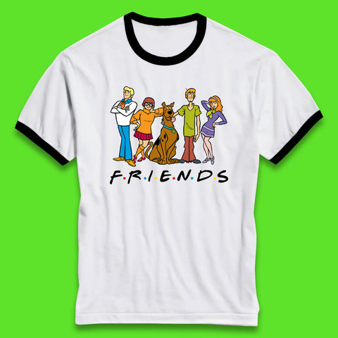 Cartoon Friends Scooby Doo Friends Animated Films Ringer T Shirt