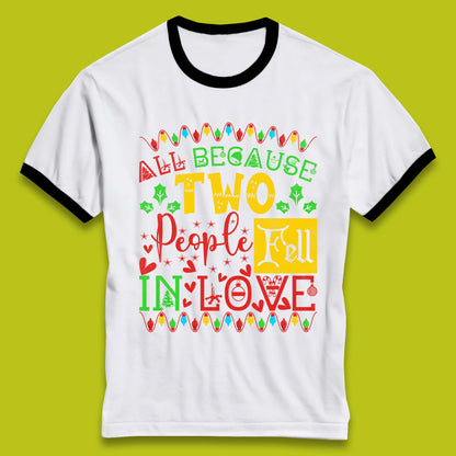 Love Christmas Ringer T-Shirt