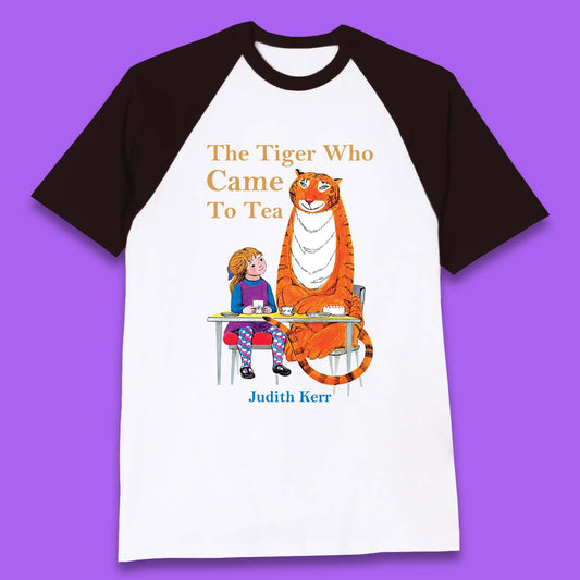 The Tiger Who Came To Tea Baseball T-Shirt