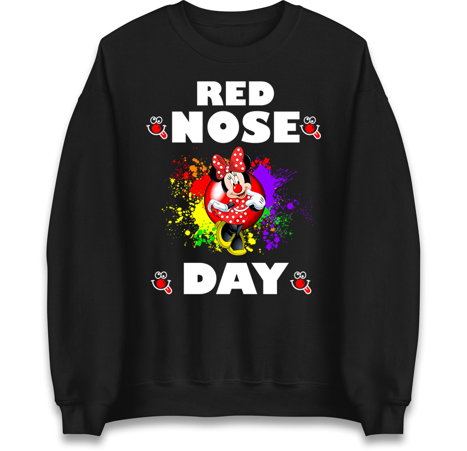 Red Nose Day Minnie Mouse Jumper