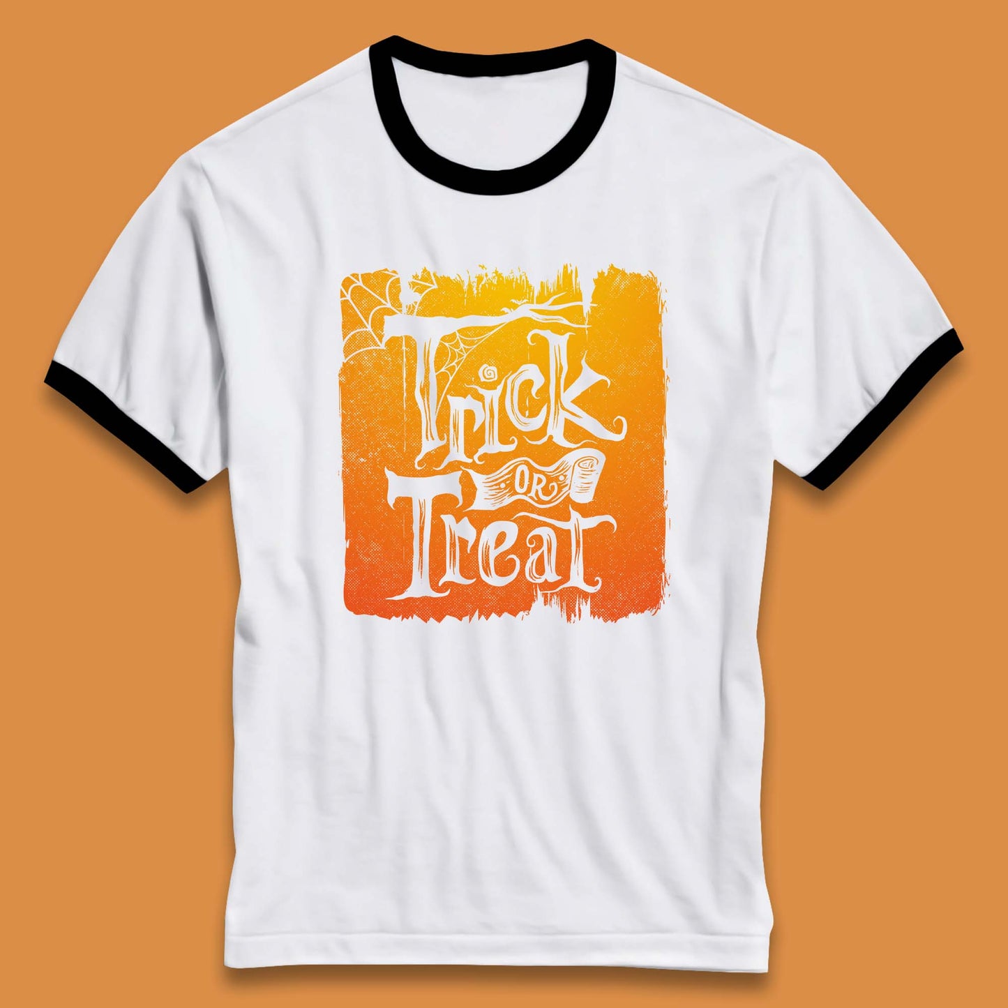 Trick Or Treat Happy Halloween Spooky Season Halloween Vibes Ringer T Shirt