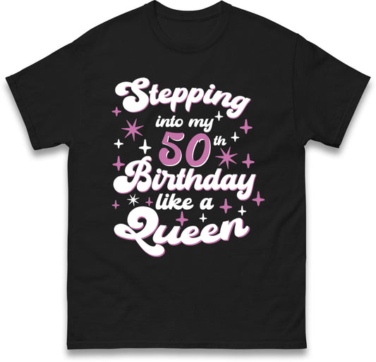 Queen 50th Birthday T Shirt