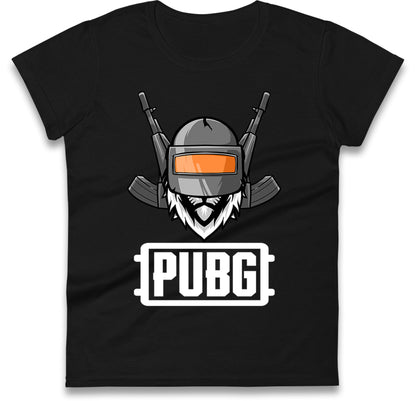 Pubg Helmet Ladies T Shirt