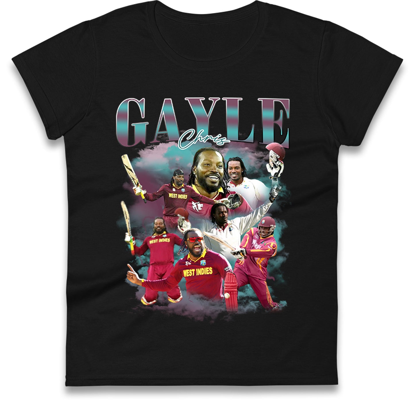 Chris Gayle Ladies T Shirt