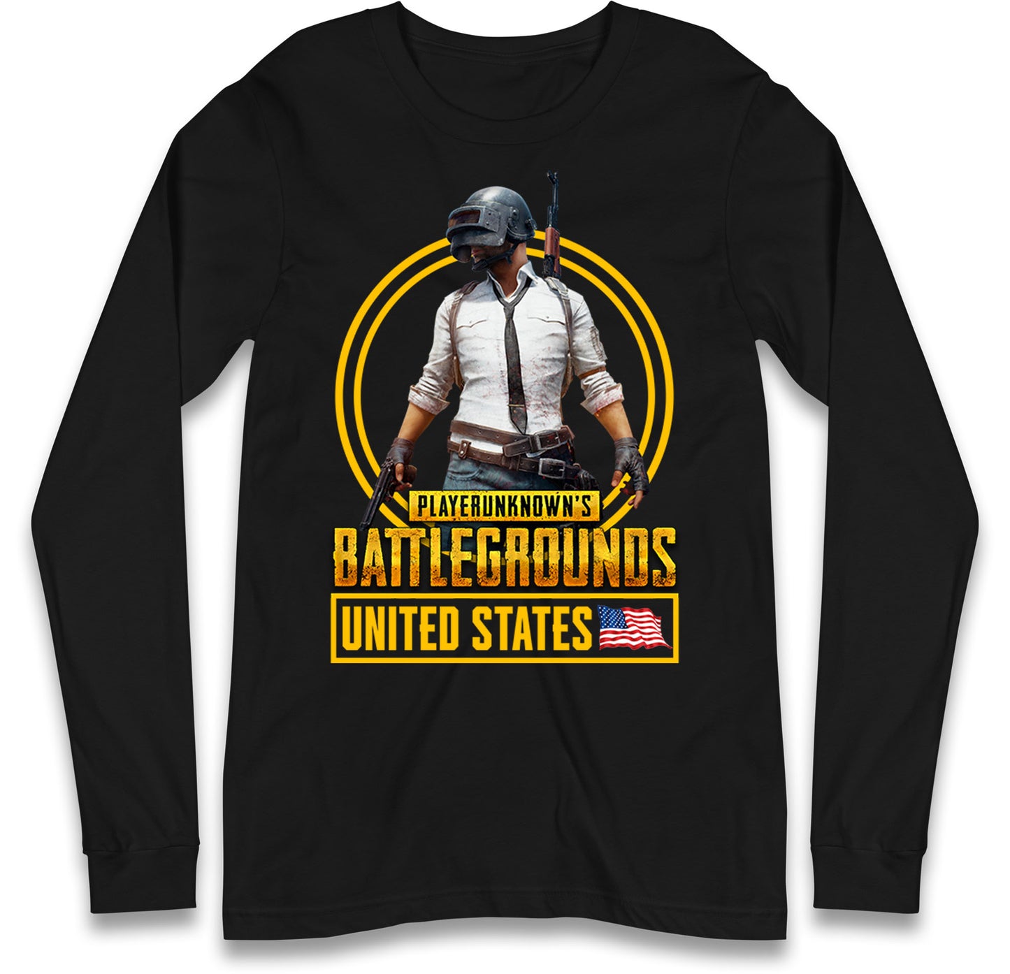 Player Unknown Battleground Long Sleeve T Shirt