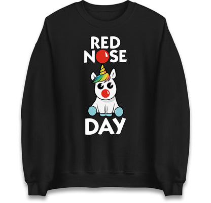Red Nose Day Unicorn Jumper