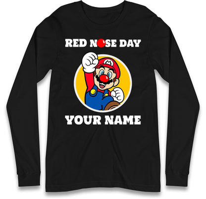 super mario long sleeve t shirt